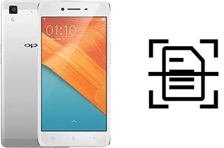 Numériser un document sur un Oppo R7