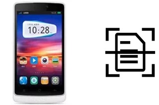 Numériser un document sur un Oppo R815T Clover