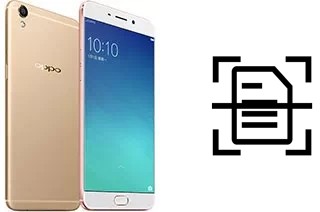 Numériser un document sur un Oppo R9 Plus