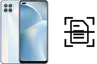 Numériser un document sur un Oppo Reno4 F