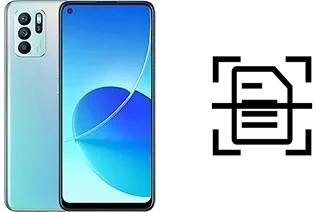 Numériser un document sur un Oppo Reno6 Z