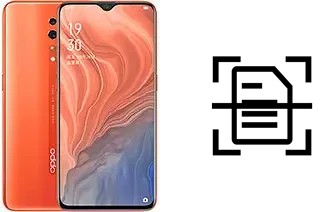 Numériser un document sur un Oppo Reno Z