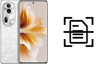 Numériser un document sur un Oppo Reno11 (China)