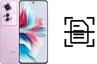 Numériser un document sur un Oppo Reno11 F