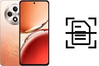 Numériser un document sur un Oppo Reno12 F