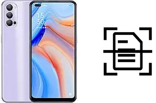 Numériser un document sur un Oppo Reno4 5G