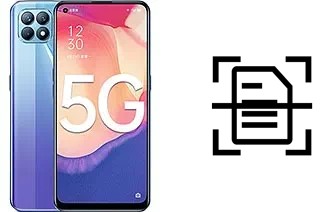 Numériser un document sur un Oppo Reno4 SE