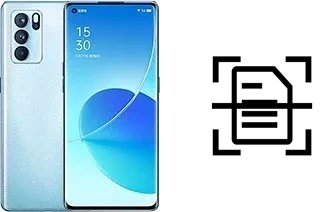 Numériser un document sur un Oppo Reno6 Pro 5G