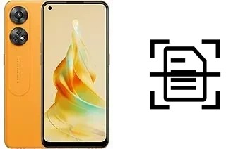 Numériser un document sur un Oppo Reno8 T