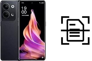 Numériser un document sur un Oppo Reno9