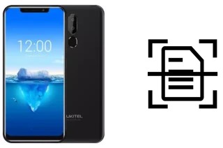 Numériser un document sur un Oukitel C12 Pro