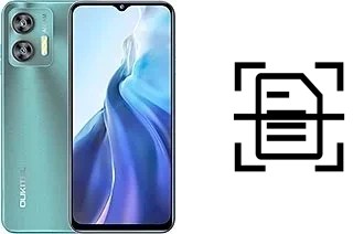 Numériser un document sur un Oukitel C36