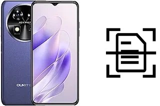 Numériser un document sur un Oukitel C37