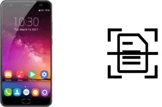 Numériser un document sur un Oukitel K6000 Plus