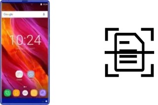 Numériser un document sur un Oukitel Mix 2