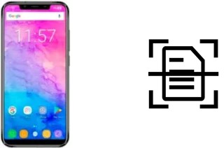 Numériser un document sur un Oukitel U19