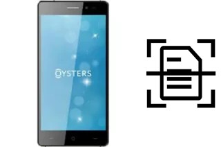 Numériser un document sur un Oysters Pacific VS