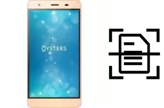 Numériser un document sur un Oysters Pacific XL 4G