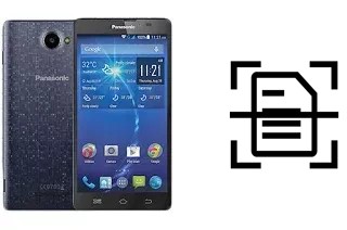 Numériser un document sur un Panasonic P55