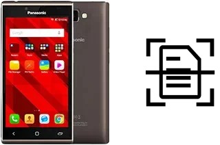 Numériser un document sur un Panasonic P66