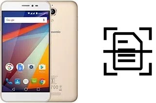 Numériser un document sur un Panasonic P85