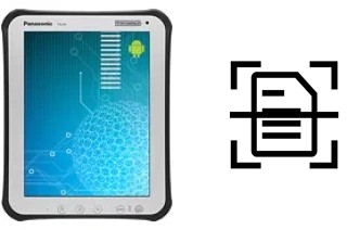 Numériser un document sur un Panasonic Toughpad FZ-A1