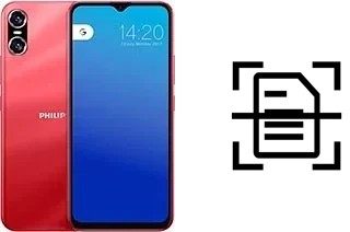 Numériser un document sur un Philips PH1