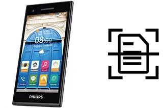 Numériser un document sur un Philips S396