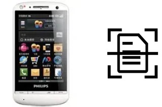 Numériser un document sur un Philips T910