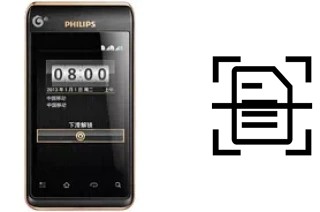 Numériser un document sur un Philips T939