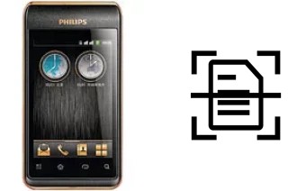 Numériser un document sur un Philips W930