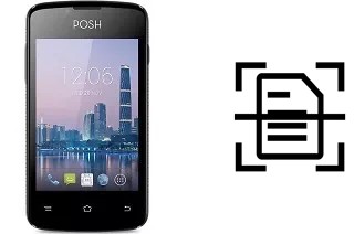 Numériser un document sur un Posh Pegasus Plus C351