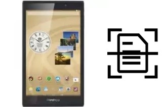 Numériser un document sur un Prestigio MultiPad Consul 7008 4G