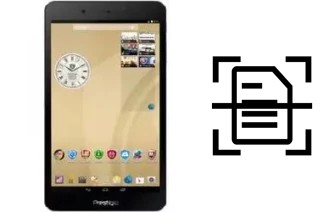 Numériser un document sur un Prestigio MultiPad Muze 5018 3G