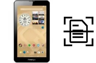 Numériser un document sur un Prestigio MultiPad Wize 3037 3G