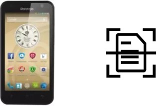 Numériser un document sur un Prestigio MultiPhone 3450 DUO