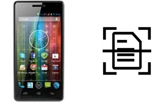 Numériser un document sur un Prestigio MultiPhone 5451 Duo