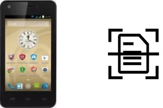 Numériser un document sur un Prestigio MultiPhone 5454 DUO