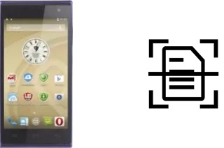 Numériser un document sur un Prestigio MultiPhone 5455 DUO