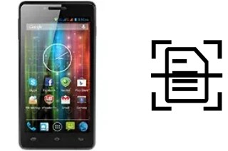 Numériser un document sur un Prestigio MultiPhone 5500 Duo