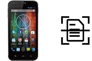 Numériser un document sur un Prestigio MultiPhone 5501 Duo