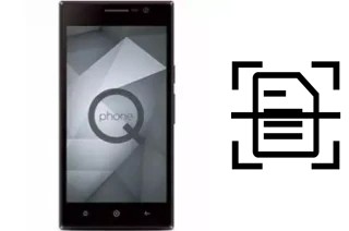 Numériser un document sur un QBell QPhone 5-1