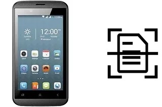 Numériser un document sur un QMobile T50 Bolt