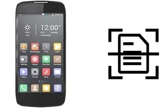 Numériser un document sur un QMobile Linq X70