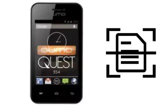 Numériser un document sur un Qumo QUEST 354