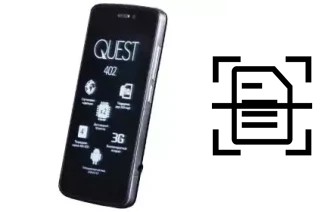 Numériser un document sur un Qumo QUEST 402