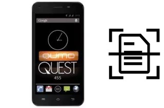 Numériser un document sur un Qumo QUEST 455