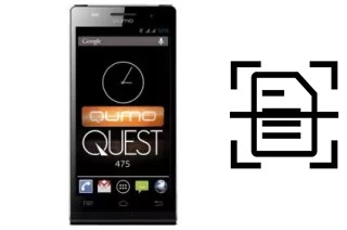 Numériser un document sur un Qumo QUEST 475