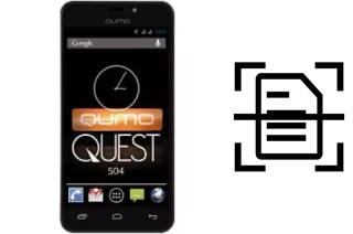 Numériser un document sur un Qumo Quest 504