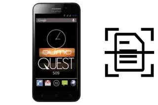 Numériser un document sur un Qumo QUEST 509